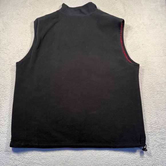 Vintage Y2K Tommy Hilfiger Athletics Reversible Vest Mens XL Red Black 2000 - Picture 4 of 10